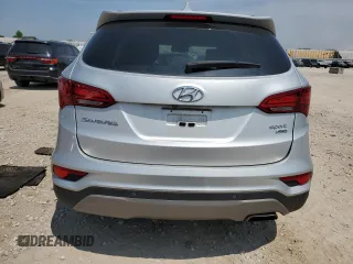 2017 Hyundai Santa Fe 2.4L with VIN 5XYZUDLB9HG491173, listed as a Copart auction lot 61109325 with 104,303 mi miles and Salvage title. Bid and sale history available at DreamBid. Image 6.