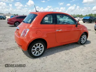 2017 FIAT 500 Pop with VIN 3C3CFFKR8HT508911, listed as a Copart auction lot 62008865 with 70,397 mi miles and Clean title. Bid and sale history available at DreamBid. Image 3.
