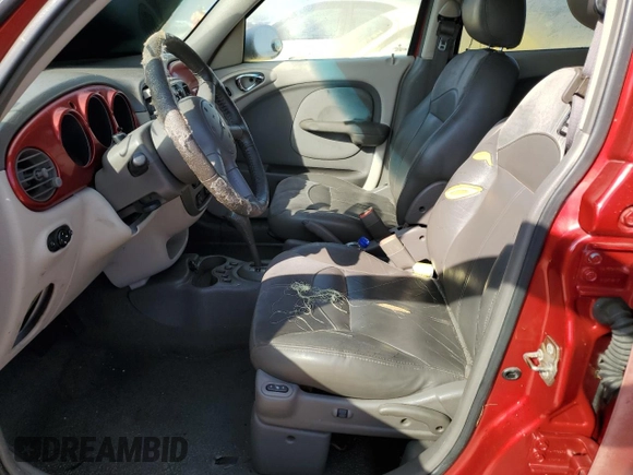 2001 Chrysler PT Cruiser with VIN 3C8FY4BB41T642166, listed as a Copart auction lot 75164104 with 0 mi miles and Salvage Title. Bid and sale history available at carsss.com. Image 7.