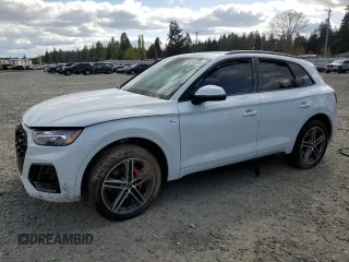 2024 Audi Q5 S line Premium Plus z VIN WA1E2AFY6R2062596, wystawiony jako Copart lot #54018255 z przebiegiem Nie podano mil oraz Szkoda całkowita • Salvage title. Historia ofert i sprzedaży dostępna na DreamBid. Obrazek 1.