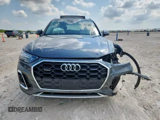 2024 Audi Q5 S line Premium with VIN WA1GAAFY6R2030890, listed as a Copart auction lot 59432555 with 33,671 mi miles and Salvage title. Bid and sale history available at DreamBid. Image 5.