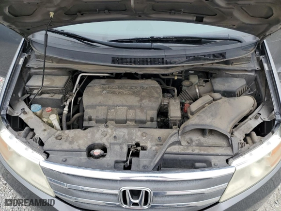 2012 Honda Odyssey EX with VIN 5FNRL5H42CB106894, listed as a Copart auction lot 50588125 with 153,776 mi miles and Salvage Title. Bid and sale history available at carsss.com. Image 12.