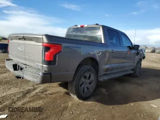 2023 Ford F-150 Lightning Pro с VIN 1FT6W1EV6PWG39428, выставлен на аукционе Copart как лот 46041815 с пробегом 3 396 миль миль и Списание • Salvage title. История ставок и продаж доступна на DreamBid. Изображение 3.