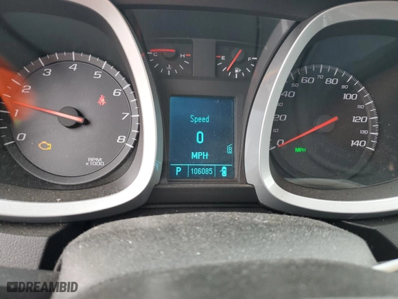 2011 Chevrolet Equinox LT w/2LT with VIN 2GNALPEC9B1161193, listed as a Copart auction lot 44734475 with 106,085 mi miles and Salvage Title. Bid and sale history available at carsss.com. Image 9.