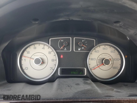 2008 Ford Taurus Limited with VIN 1FAHP25W28G121161, listed as a Copart auction lot 55628535 with 97,827 mi miles and Salvage title. Bid and sale history available at DreamBid. Image 9.