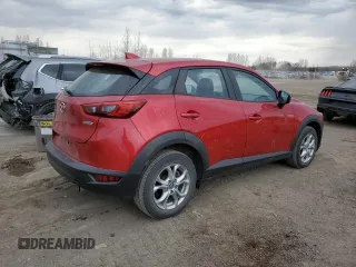 2016 Mazda CX-3 Touring with VIN JM1DKFC79G0134698, listed as a Copart auction lot 53638735 with 81,536 mi miles and Clean Title. Bid and sale history available at DreamBid. Image 3.