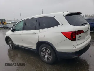 2016 Honda Pilot EX-L with VIN 5FNYF5H79GB030321, listed as a Copart auction lot 45589745 with Not Provided miles and Salvage Title. Bid and sale history available at DreamBid. Image 2.