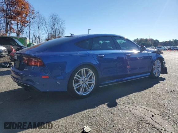 2017 Audi S7 Premium Plus z VIN WAUWFAFC0HN017974, wystawiony jako Copart lot #79902564 z przebiegiem 90 609 mil mil oraz Szkoda całkowita • Salvage title. Historia ofert i sprzedaży dostępna na DreamBid. Obrazek 3.
