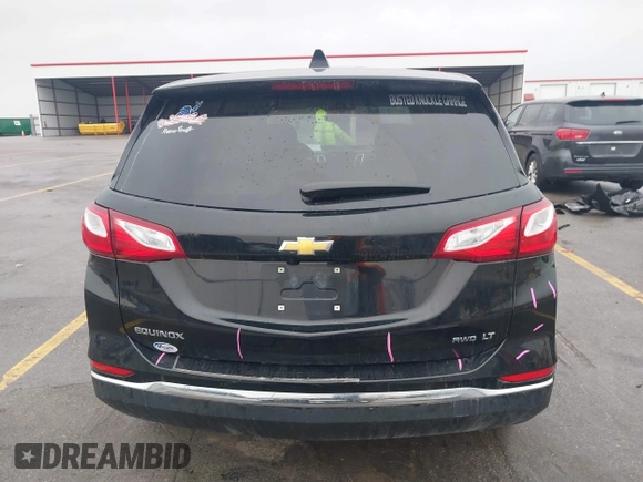 2019 Chevrolet Equinox LT z VIN 2GNAXUEV8K6232763, wystawiony jako IAAI lot #41711724 z przebiegiem 94 281 mil mil oraz . Historia ofert i sprzedaży dostępna na DreamBid. Obrazek 16.