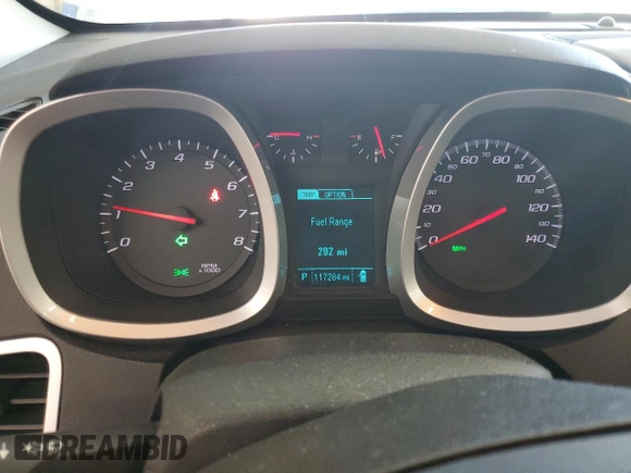 2014 Chevrolet Equinox LT with VIN 2GNFLBE30E6143858, listed as a Copart auction lot 53172675 with 117,284 mi miles and Salvage Title. Bid and sale history available at DreamBid. Image 9.