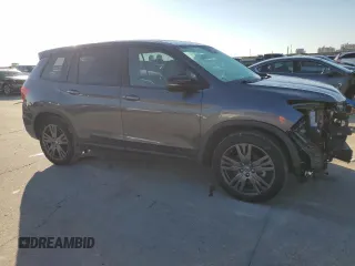 2021 Honda Passport EX-L z VIN 5FNYF7H56MB003423, wystawiony jako Copart lot #55994525 z przebiegiem 50 905 mil mil oraz Szkoda całkowita • Salvage title. Historia ofert i sprzedaży dostępna na DreamBid. Obrazek 4.