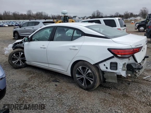 2020 Nissan Sentra SV with VIN 3N1AB8CVXLY273383, listed as a Copart auction lot 49326865 with 36,635 mi miles and Salvage Title. Bid and sale history available at carsss.com. Image 2.