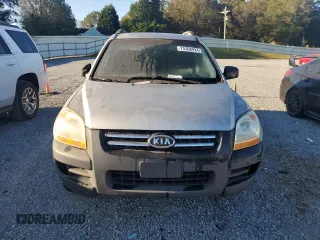 2005 Kia Sportage LX with VIN KNDJE723X57085546, listed as a Copart auction lot 75308924 with 170,752 mi miles and Clean Title. Bid and sale history available at carsss.com. Image 5.
