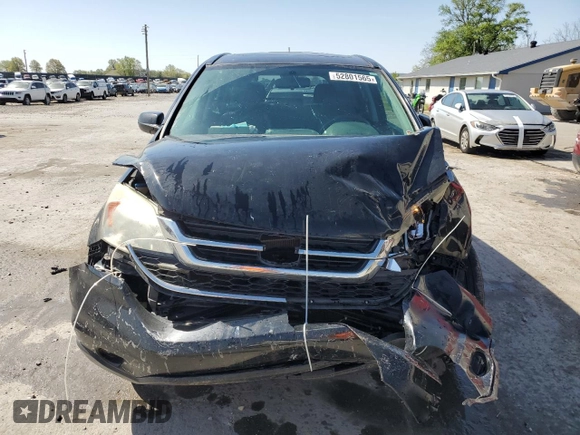 2011 Honda CR-V EX-L with VIN 5J6RE4H75BL009337, listed as a Copart auction lot 52801565 with 195,923 mi miles and Salvage Title. Bid and sale history available at carsss.com. Image 5.