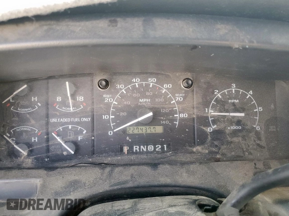 1993 Ford F-150 с VIN 1FTEX15N1PKA32563, выставлен на аукционе Copart как лот 59503795 с пробегом 227 437 миль миль и Списание • Salvage title. История ставок и продаж доступна на DreamBid. Изображение 9.