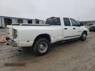 2005 Dodge Ram 3500 SLT with VIN 3D7MR48C35G708250, listed as a Copart auction lot 86109734 with 348,069 mi miles and Salvage Title. Bid and sale history available at carsss.com. Image 3.