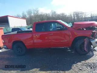2020 Ram 1500 Big Horn with VIN 1C6SRFBT2LN124746, listed as a IAAI auction lot 41472889 with 67,612 mi miles. Bid and sale history available at carsss.com. Image 12.