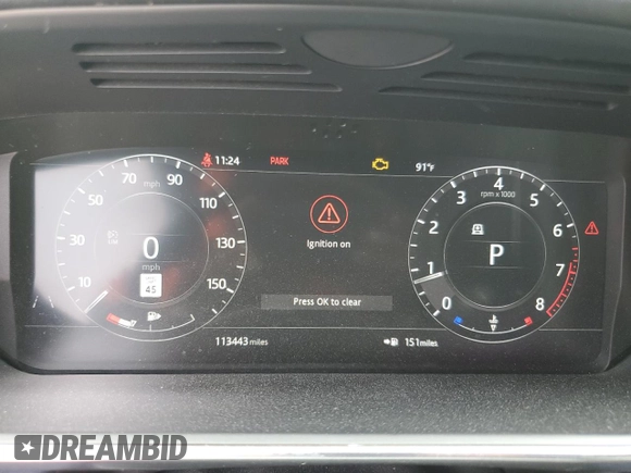 2018 Land Rover Range Rover Sport HSE Dynamic with VIN SALWV2SV9JA413474, listed as a Copart auction lot 59893145 with 113,443 mi miles and Clean title. Bid and sale history available at DreamBid. Image 9.