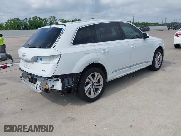 2022 Audi Q7 Premium Plus with VIN WA1LXBF71ND020244, listed as a IAAI auction lot 42115796 with 41,893 mi miles and . Bid and sale history available at DreamBid. Image 4.