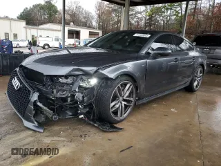 2016 Audi S7 with VIN WAUW2AFC6GN071516, listed as a Copart auction lot 44250045 with 41,986 mi miles and Salvage Title. Bid and sale history available at carsss.com. Image 1.