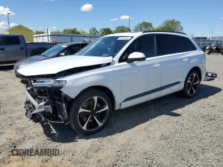2019 Audi Q7 Prestige with VIN WA1VAAF77KD048470, listed as a Copart auction lot 51575365 with 78,053 mi miles and Salvage Title. Bid and sale history available at carsss.com. Image 1.