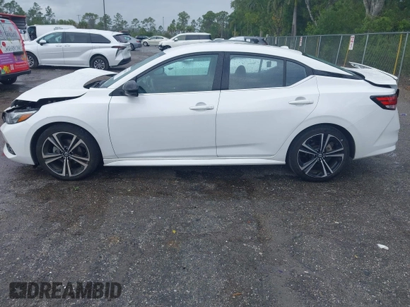 2023 Nissan Sentra SR with VIN 3N1AB8DV5PY272002, listed as a IAAI auction lot 42010828 with 13,210 mi miles and . Bid and sale history available at DreamBid. Image 15.