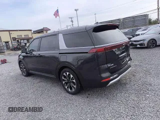 2024 Kia Carnival EX with VIN KNDNC5H31R6421390, listed as a Copart auction lot 55661565 with 18,515 mi miles and Salvage Title. Bid and sale history available at DreamBid. Image 2.