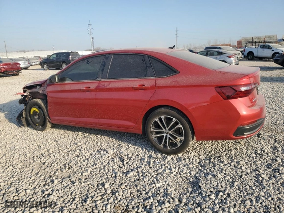 2024 Volkswagen Jetta Sport with VIN 3VWBM7BU7RM006830, listed as a Copart auction lot 48737215 with 15,083 mi miles and Salvage Title. Bid and sale history available at carsss.com. Image 2.