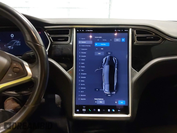 2018 Tesla Model S 75D with VIN 5YJSA1E2XJF248751, listed as a IAAI auction lot 42079081 with 75,904 mi miles and . Bid and sale history available at DreamBid. Image 18.