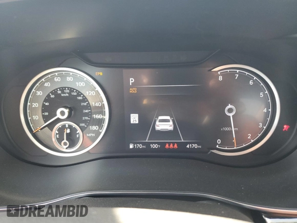 2025 Genesis G70 2.5T с VIN KMTG34SC2SU147812, выставлен на аукционе Copart как лот 57239905 с пробегом 4 170 миль миль и Списание • Salvage title. История ставок и продаж доступна на DreamBid. Изображение 9.