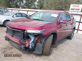 2022 Chevrolet Traverse LT with VIN 1GNERHKWXNJ131456, listed as a IAAI auction lot 41700633 with 48,952 mi miles and . Bid and sale history available at DreamBid. Image 19.