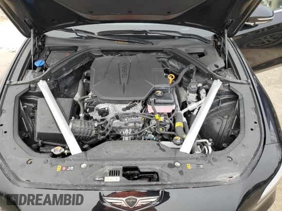 2025 Genesis G70 2.5T with VIN KMTG34SC8SU149077, listed as a Copart auction lot 41567865 with Not provided miles and Salvage title. Bid and sale history available at DreamBid. Image 11.