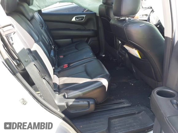 2020 Nissan Pathfinder Platinum with VIN 5N1DR2DM2LC608777, listed as a IAAI auction lot 41707833 with 144,366 mi miles. Bid and sale history available at carsss.com. Image 8.