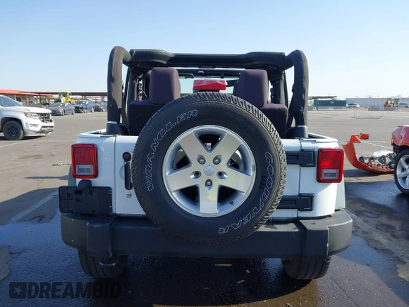 2013 Jeep Wrangler Sport with VIN 1C4AJWAG6DL691801, listed as a IAAI auction lot 42280497 with 113,989 mi miles and . Bid and sale history available at DreamBid. Image 17.