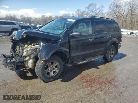 2006 Dodge Durango SXT with VIN 1D4HB38NX6F107225, listed as a Copart auction lot 49965475 with 105,577 mi miles and Salvage title. Bid and sale history available at DreamBid. Image 1.
