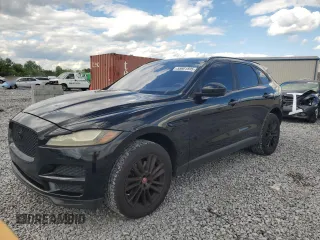 2017 Jaguar F-Pace 35t Prestige with VIN SADCK2BVXHA058011, listed as a Copart auction lot 55601595 with 166,236 mi miles and Salvage title. Bid and sale history available at DreamBid. Image 1.