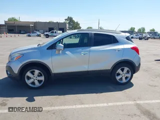 2015 Buick Encore Convenience with VIN KL4CJFSB8FB039843, listed as a IAAI auction lot 42042100 with 78,245 mi miles. Bid and sale history available at carsss.com. Image 14.
