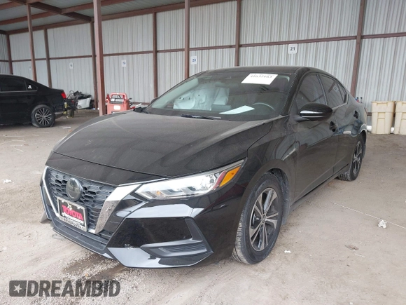 2021 Nissan Sentra SV with VIN 3N1AB8CVXMY312622, listed as a IAAI auction lot 41632163 with 19,616 mi miles and . Bid and sale history available at DreamBid. Image 17.