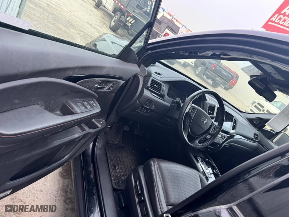 2020 Honda Ridgeline Black Edition with VIN 5FPYK3F83LB018050, listed as a Copart auction lot 84297124 with 39,433 mi miles and Salvage Title. Bid and sale history available at carsss.com. Image 9.