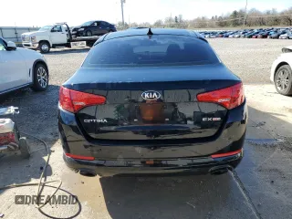 2013 Kia Optima EX with VIN 5XXGN4A71DG199275, listed as a Copart auction lot 49987545 with 147,769 mi miles and Salvage Title. Bid and sale history available at carsss.com. Image 6.
