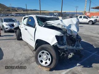 2021 Chevrolet Colorado 2WD Work Truck with VIN 1GCGSBEN9M1172245, listed as a IAAI auction lot 41817191 with 1 mi miles. Bid and sale history available at carsss.com. Image 1.