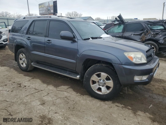 2004 Toyota 4Runner Limited with VIN JTEBT17R848011700, listed as a Copart auction lot 46468975 with 252,013 mi miles and Salvage Title. Bid and sale history available at carsss.com. Image 4.