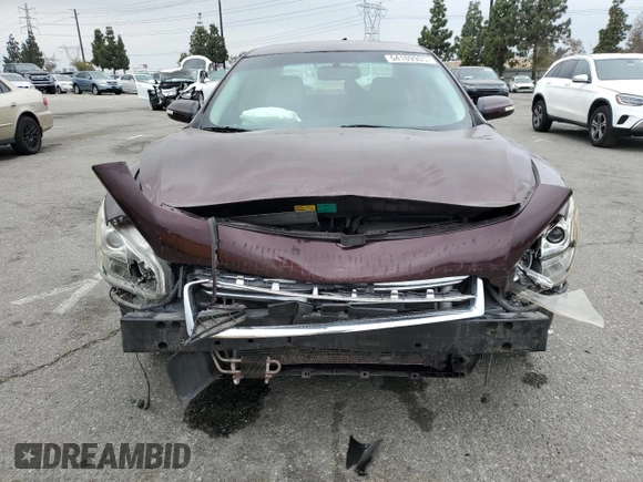 2014 Nissan Maxima SV with VIN 1N4AA5AP1EC499168, listed as a Copart auction lot 54109905 with 110,216 mi miles and Salvage title. Bid and sale history available at DreamBid. Image 5.