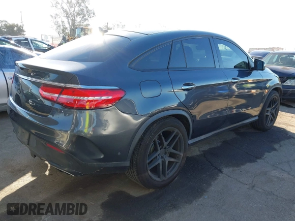 2016 Mercedes-Benz GLE 450 AMG with VIN 4JGED6EBXGA012888, listed as a IAAI auction lot 41674432 with 61,780 mi miles and . Bid and sale history available at DreamBid. Image 4.