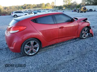 2012 Hyundai Veloster w/Black Int with VIN KMHTC6AD3CU071629, listed as a Copart auction lot 50325325 with 64,351 mi miles and Salvage title. Bid and sale history available at DreamBid. Image 3.