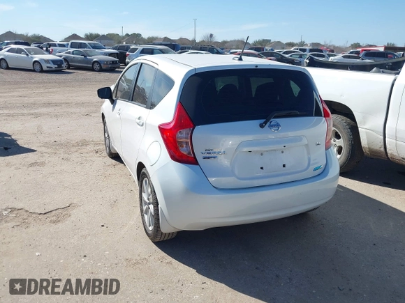 2015 Nissan Note SV with VIN 3N1CE2CP9FL443815, listed as a IAAI auction lot 41654870 with 84,449 mi miles and . Bid and sale history available at DreamBid. Image 3.