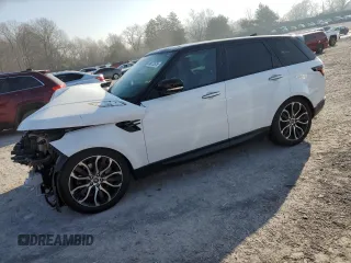 2022 Land Rover Range Rover Sport HSE Silver Edition z VIN SALWR2SU5NA200927, wystawiony jako Copart lot #48072975 z przebiegiem 62 732 mil mil oraz Szkoda całkowita • Salvage title. Historia ofert i sprzedaży dostępna na DreamBid. Obrazek 1.