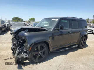 2024 Land Rover Defender X-Dynamic SE with VIN SALE27EU2R2317552, listed as a Copart auction lot 57918485 with 19,517 mi miles and Salvage title. Bid and sale history available at DreamBid. Image 1.