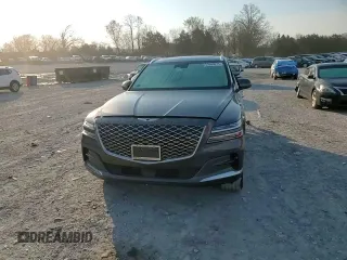 2021 Genesis GV80 with VIN KMUHCESC3MU060848, listed as a Copart auction lot 50980675 with 64,684 mi miles and Salvage title. Bid and sale history available at DreamBid. Image 12.