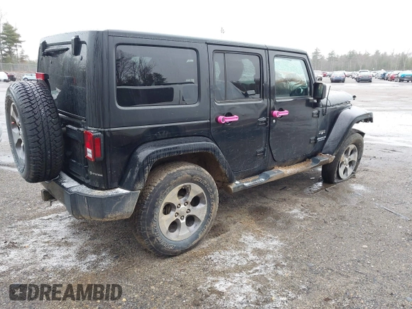 2016 Jeep Wrangler Unlimited 75th Anniversary with VIN 1C4HJWEG3GL181371, listed as a IAAI auction lot 41864965 with 64,259 mi miles and . Bid and sale history available at DreamBid. Image 4.